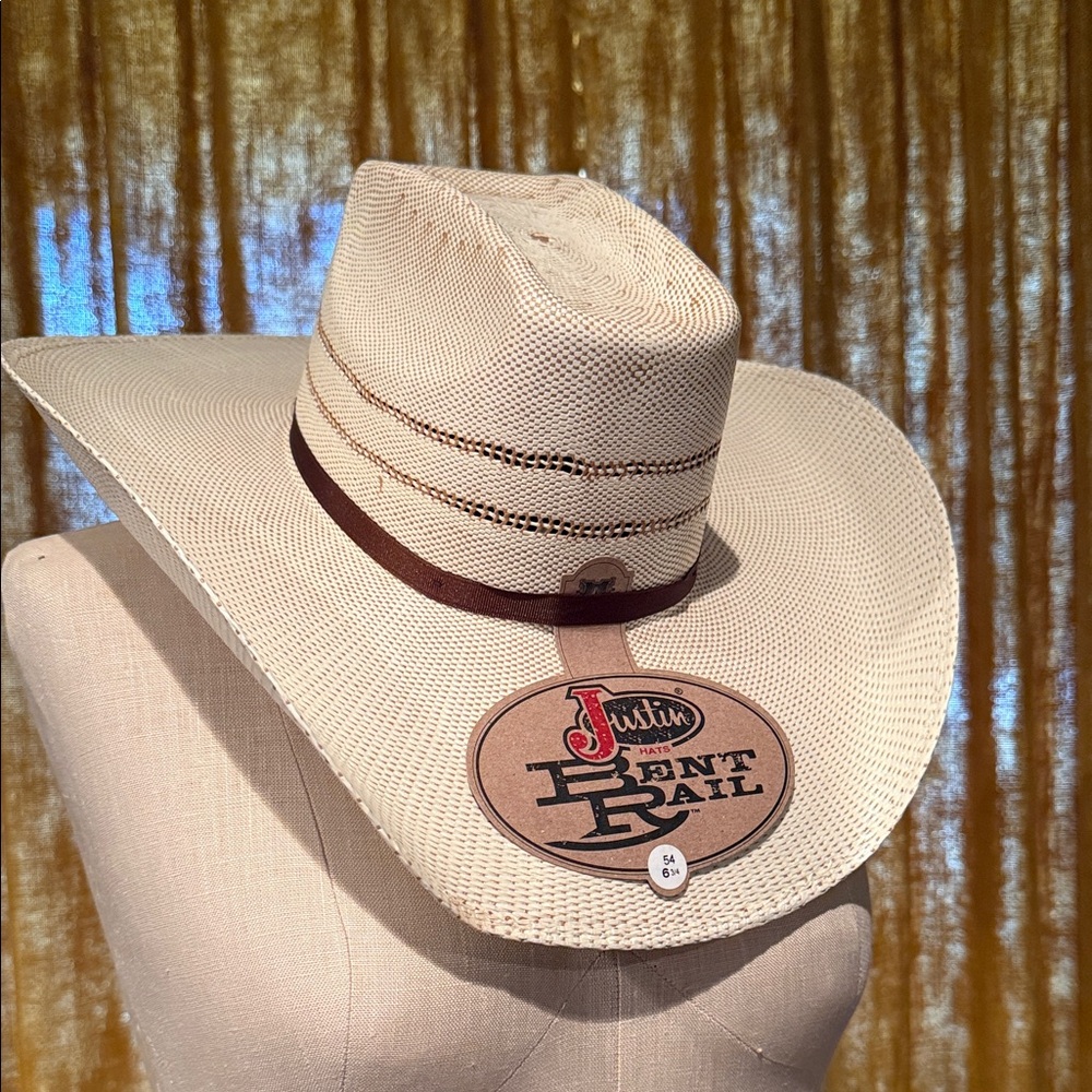 Justin Boots Tan Western Hat